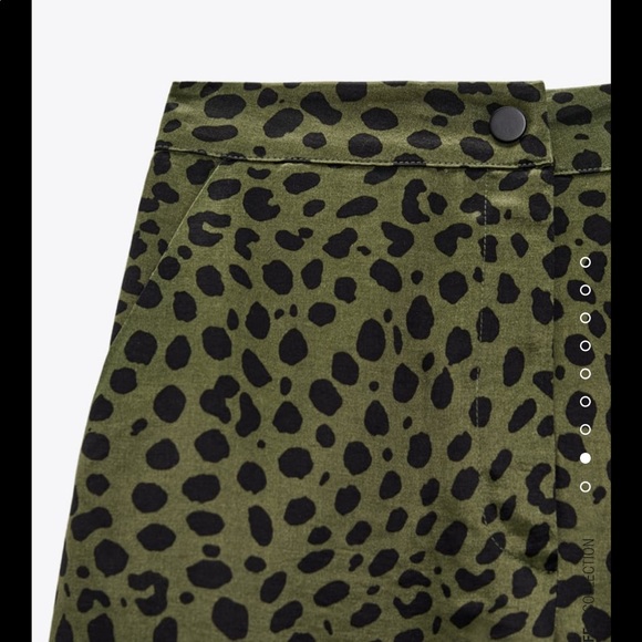 Zara 2-Piece Animal Print Shirt & Pants Set SIZE Small - Picture 10 of 16